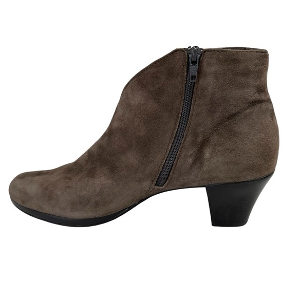 Munro Robyn Suede Ankle Boot, Brown, 9.5 - Picture 2 of 11